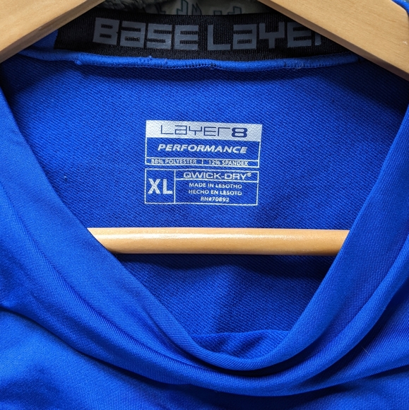 🟣 3/15 Layer 8 Base Layer Shirt Sz XL - Picture 3 of 4